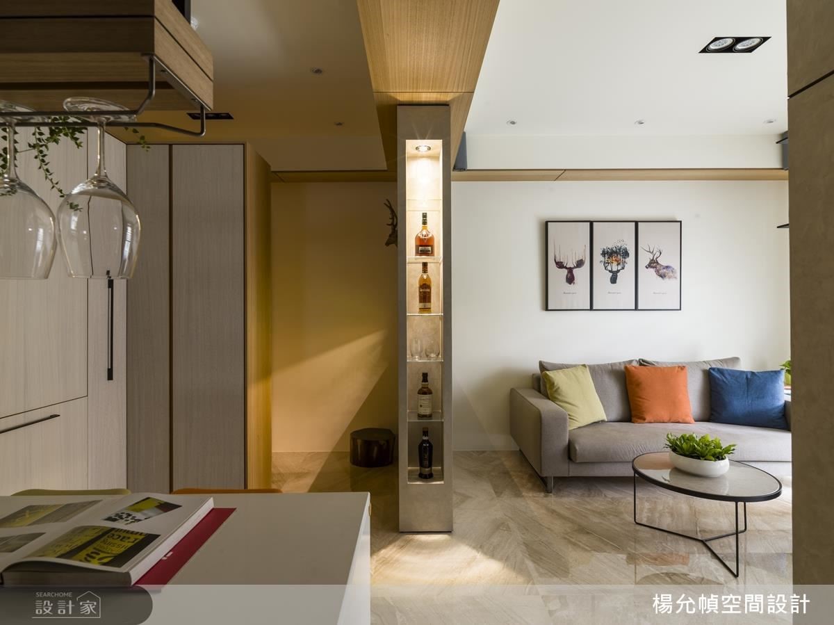 20 年的 18 坪老屋,在經由楊允幀設計師的規劃翻修後