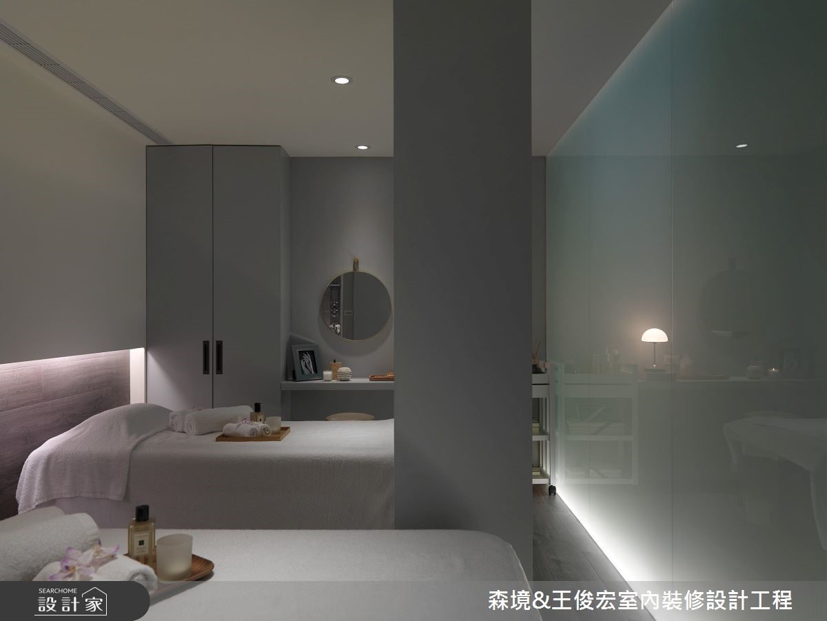 在森境&王俊宏室內裝修設計的美感規劃之下,中古屋小