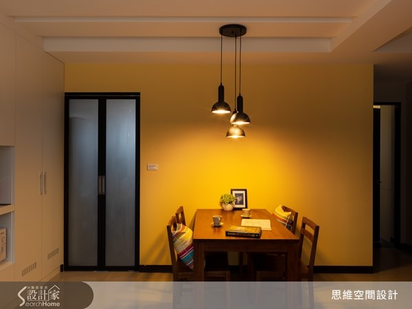 這處 22 坪的北歐風居家,為採光良好的高樓層住宅,設