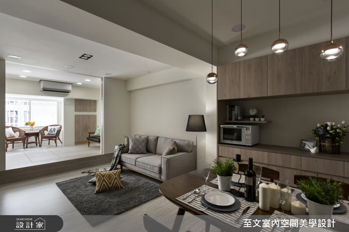 位於都市中心的老舊長形屋是台灣常見的居住形式,通常