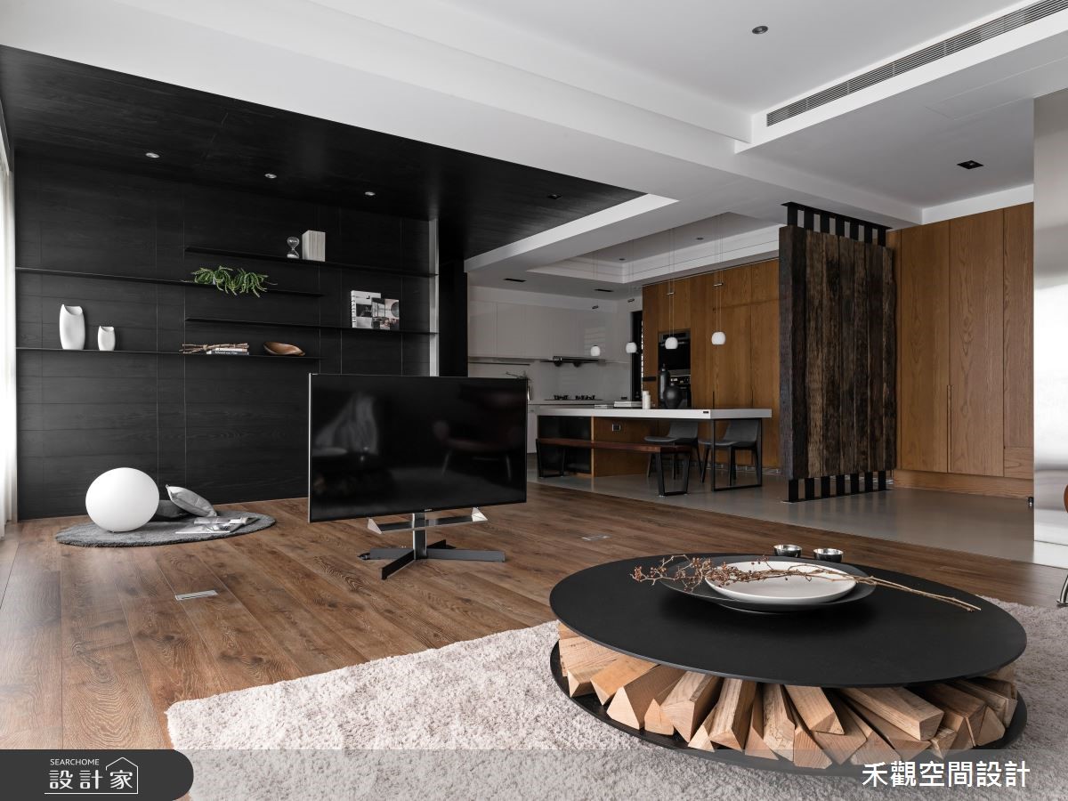 屋主不想要太多的拘束感,並且喜愛簡約和帶點 Loft 風
