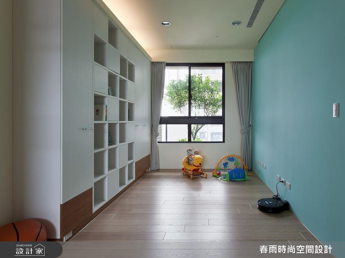 35 坪現代風居宅,設計師考量到屋主幼兒的生活品質,