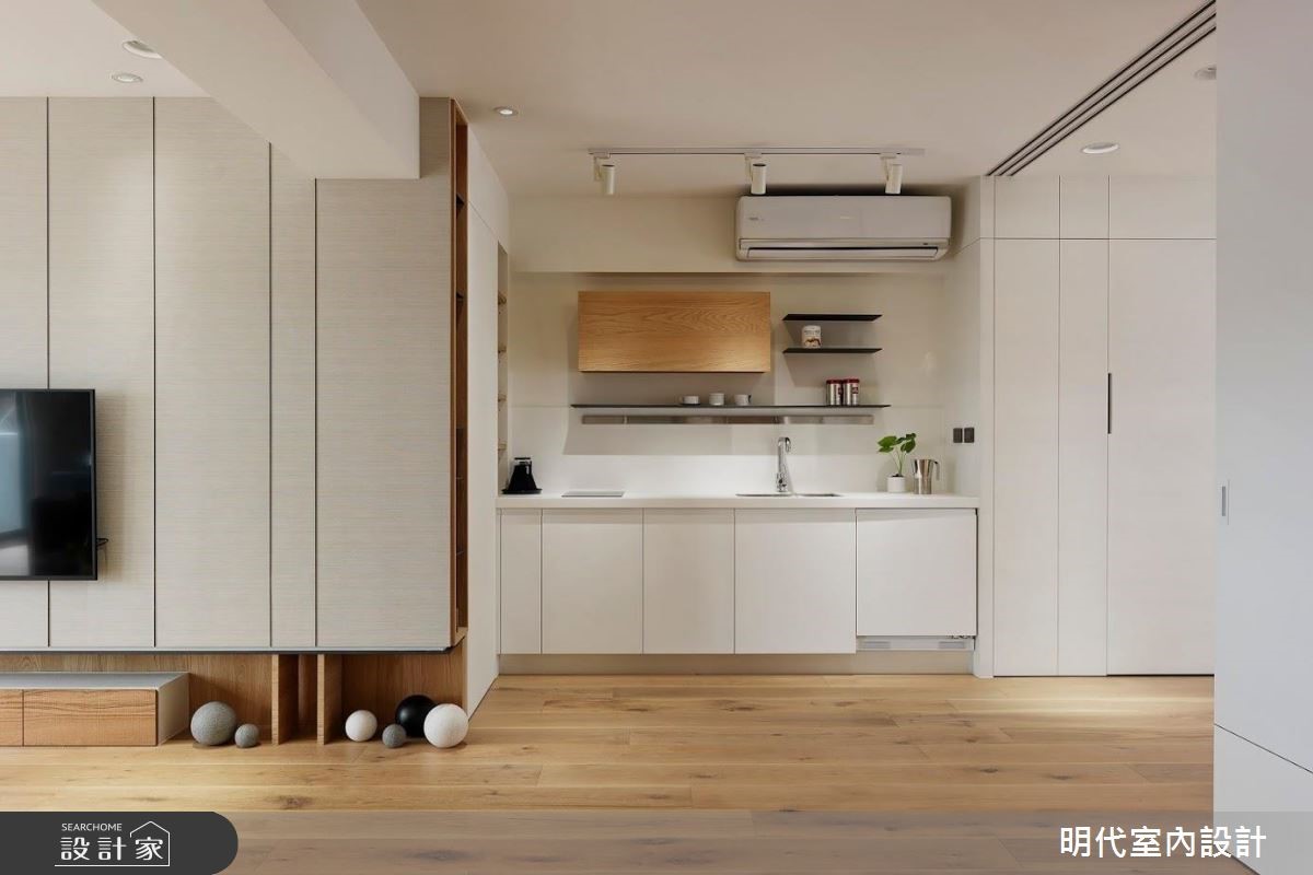 屋齡 30 年的電梯大樓住宅,在明代設計的改造後,變得