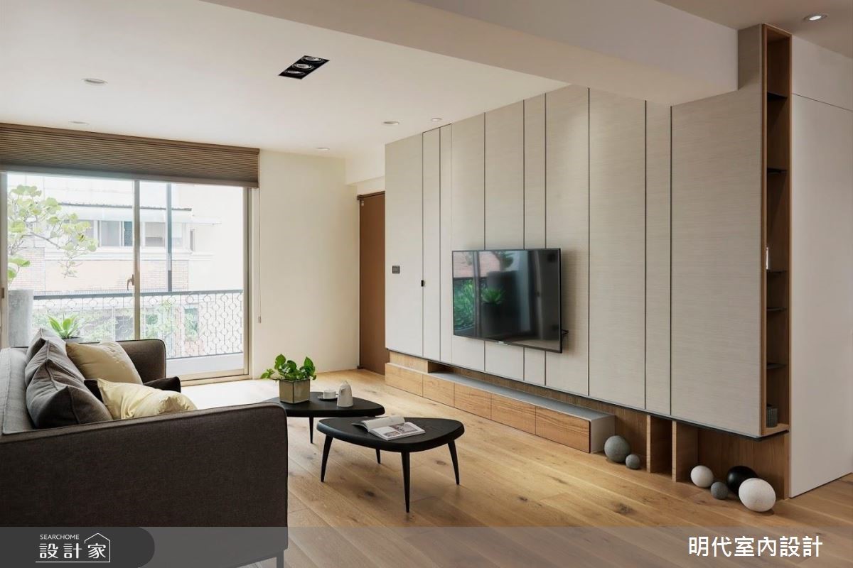 屋齡 30 年的電梯大樓住宅,在明代設計的改造後,變得