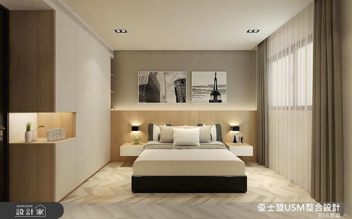 38 坪現代風居家,設計師以減法設計手法出發,細心刻