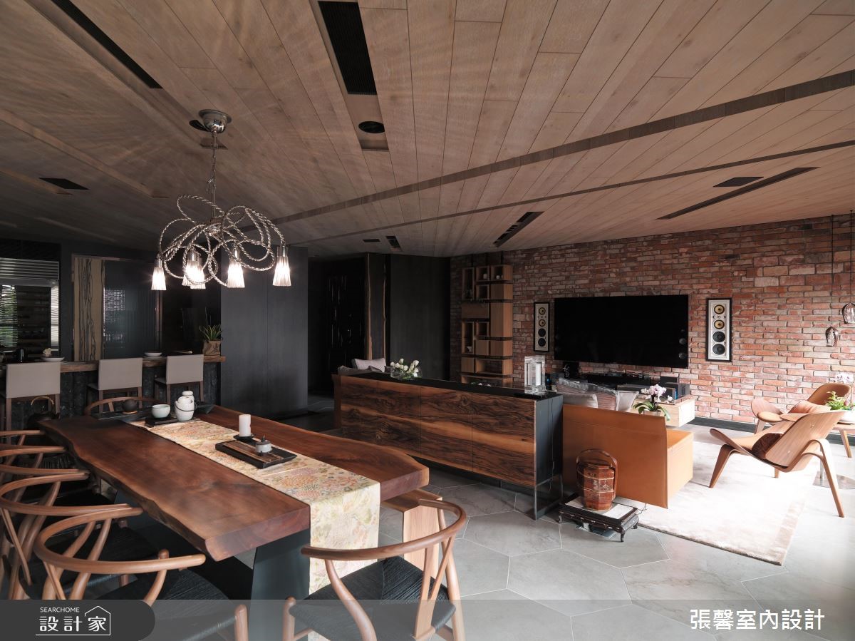 張馨設計團隊擅長的不僅是道地的美式經典,更能依據屋