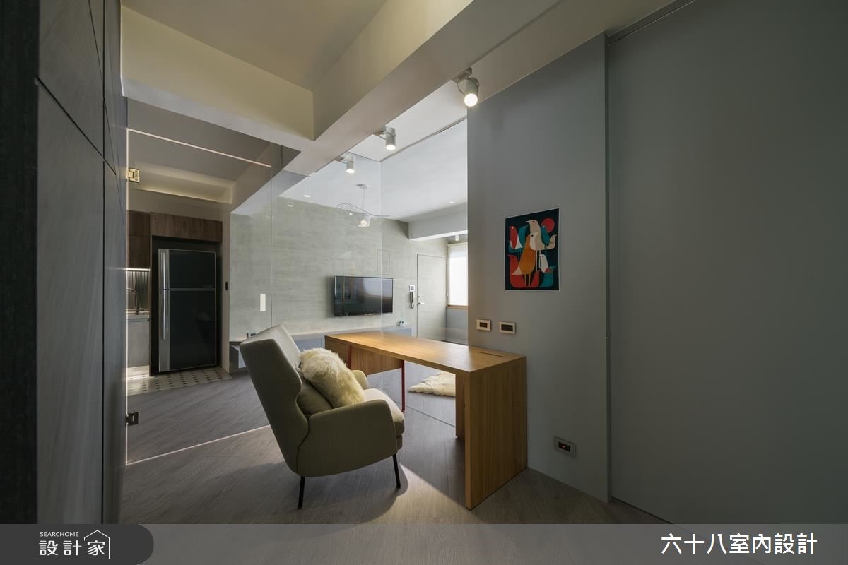 六十八室內設計非常善於在一個單純的房屋量體內,利用