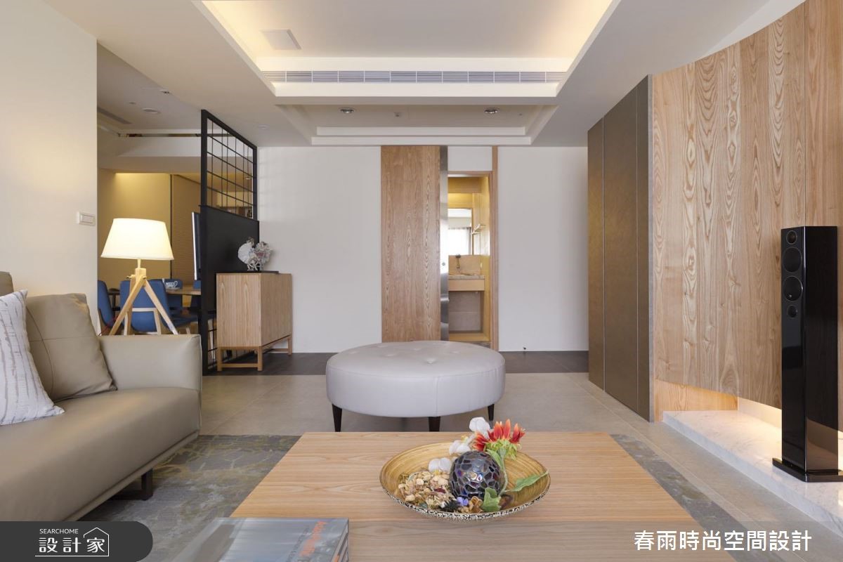 春雨設計最擅長的就是美型創意收納, 28 坪空間是新婚