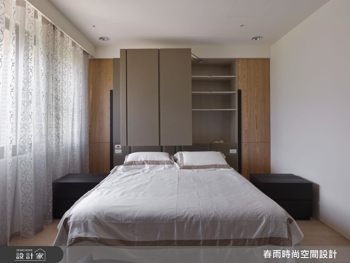 春雨設計最擅長的就是美型創意收納, 28 坪空間是新婚