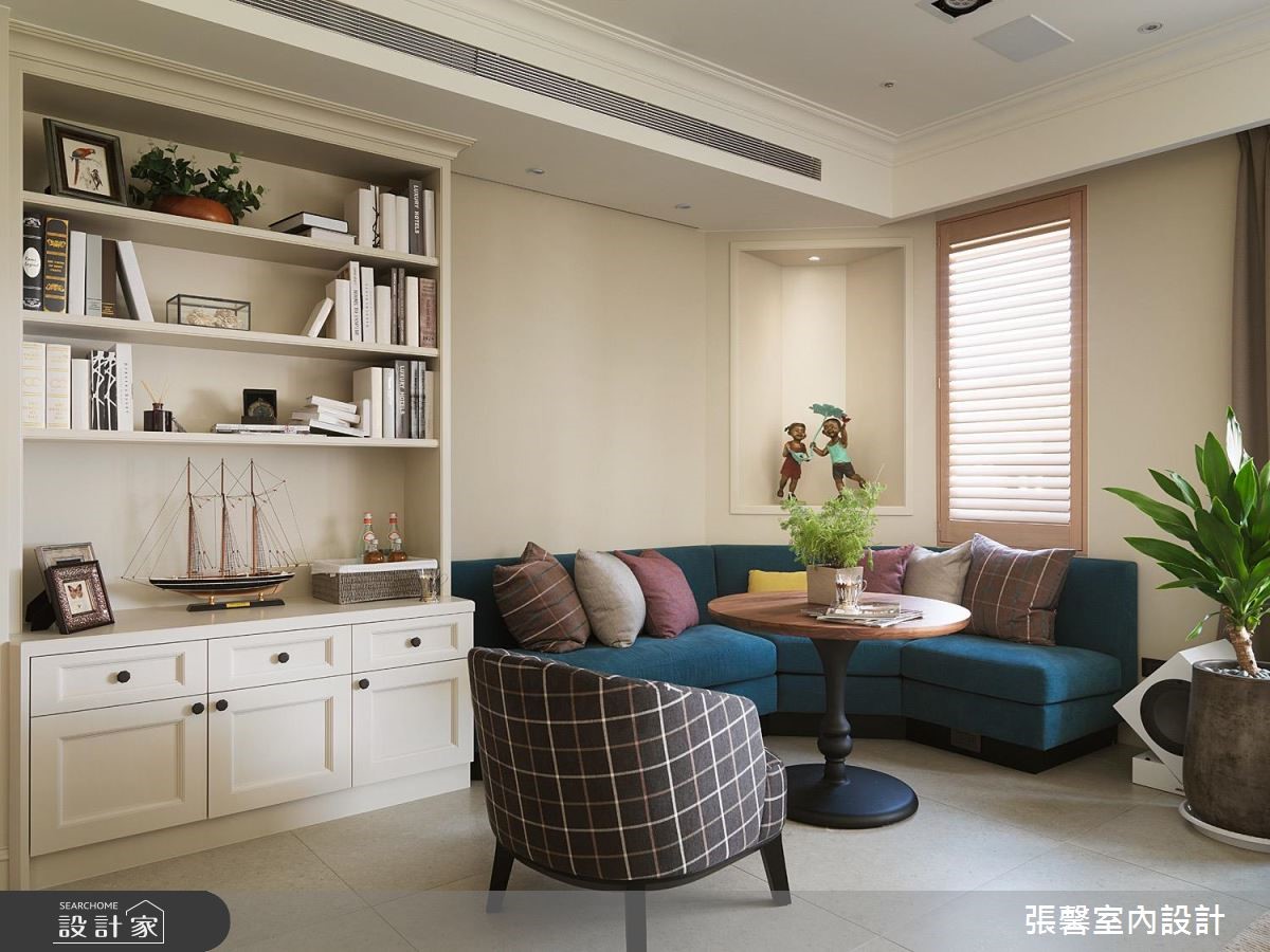 喜愛古典鄉村的女屋主以及鍾情俐落大器的男屋主,會如