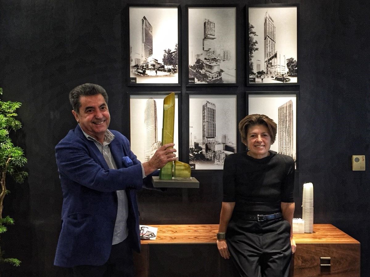 Antonio Citterio與Patricia Viel接受設計家網站的採訪。 Antonio Citterio與Patricia Viel接受設計家網站的採訪。