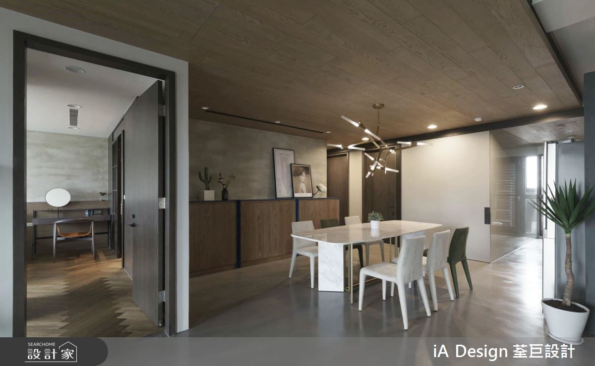 50 坪的輕 Loft 風大宅,設計師替室內保有美好窗景,
