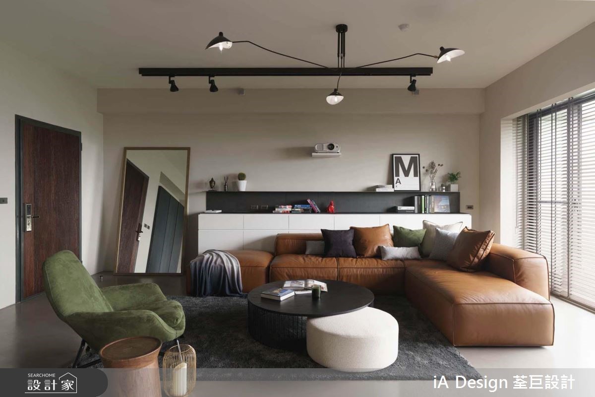 50 坪的輕 Loft 風大宅,設計師替室內保有美好窗景,