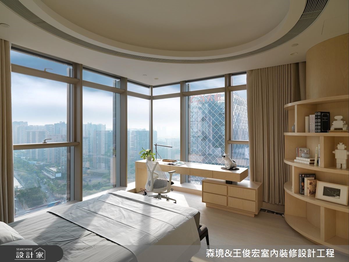 空間引用光、風與水,讓三者自然交融,打造渾然天成的