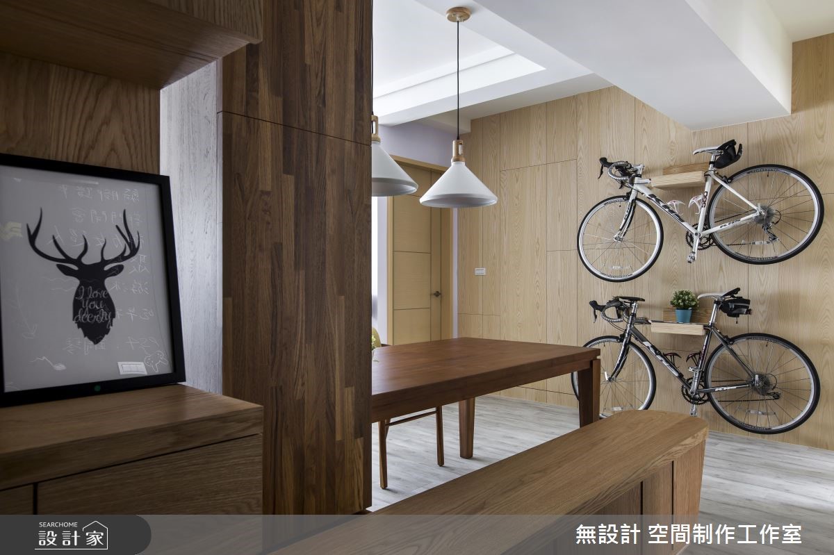 屋主看見了本案周邊大面積綠地與鄰近工作地點的優勢,