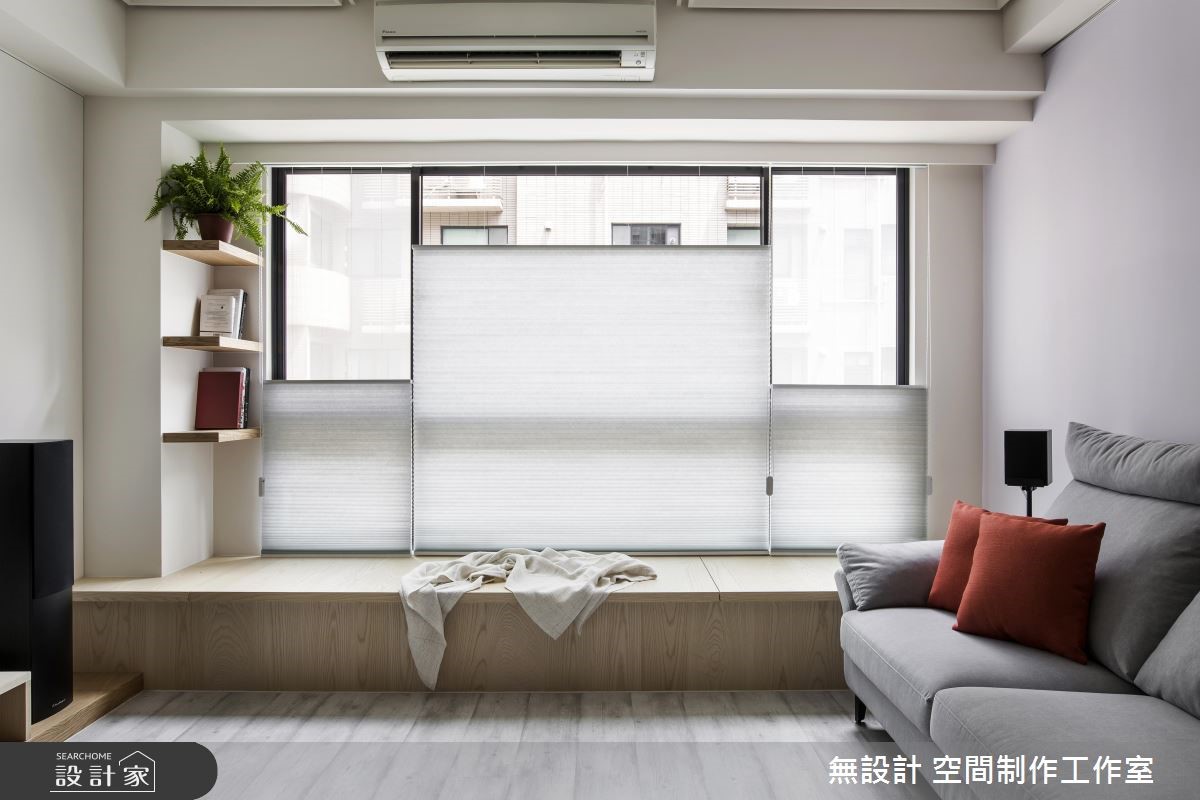 屋主看見了本案周邊大面積綠地與鄰近工作地點的優勢,