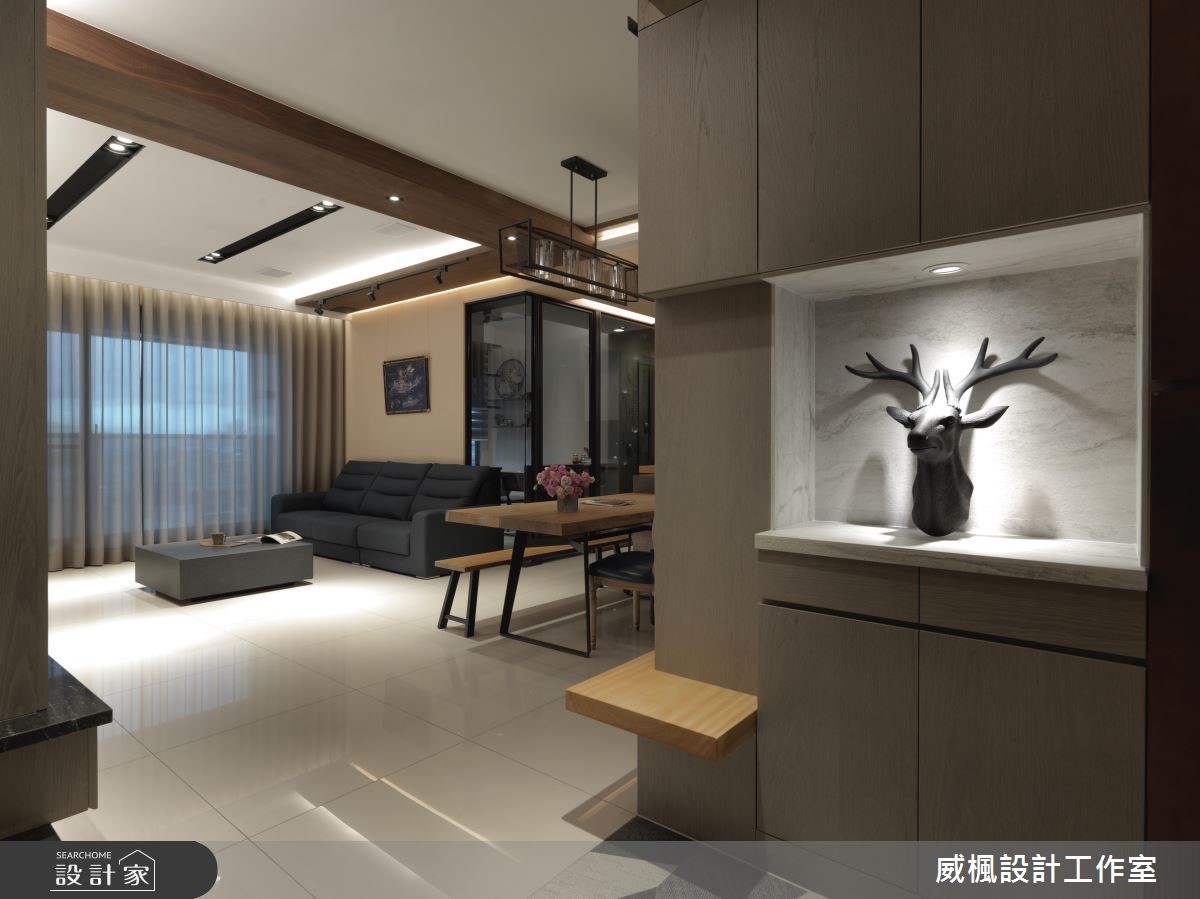 從事科技業的屋主夫妻平時喜愛出國旅行,也喜愛國外深