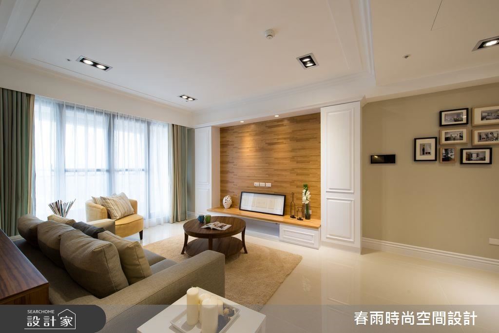 32 坪新成屋雖然坐擁優良採光,但卻有著牆面銳角相對