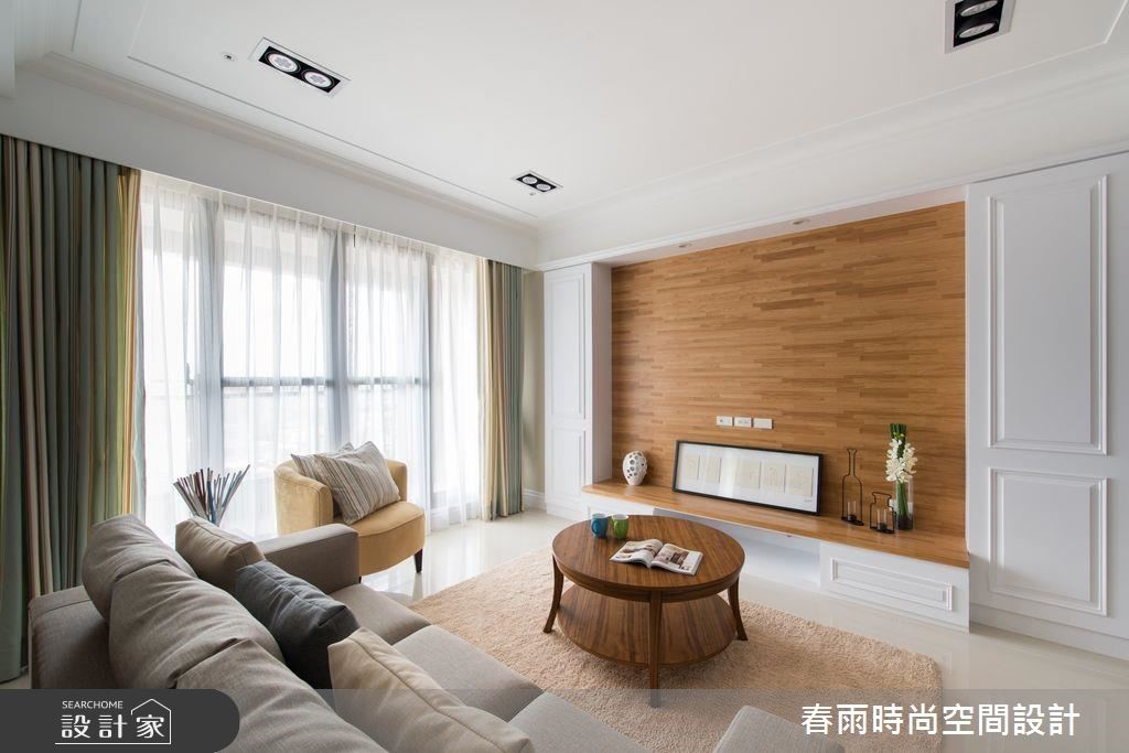 32 坪新成屋雖然坐擁優良採光,但卻有著牆面銳角相對