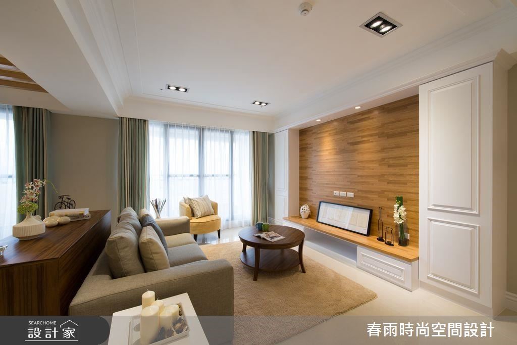32 坪新成屋雖然坐擁優良採光,但卻有著牆面銳角相對