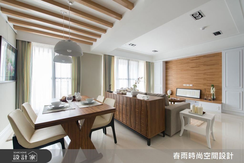 32 坪新成屋雖然坐擁優良採光,但卻有著牆面銳角相對