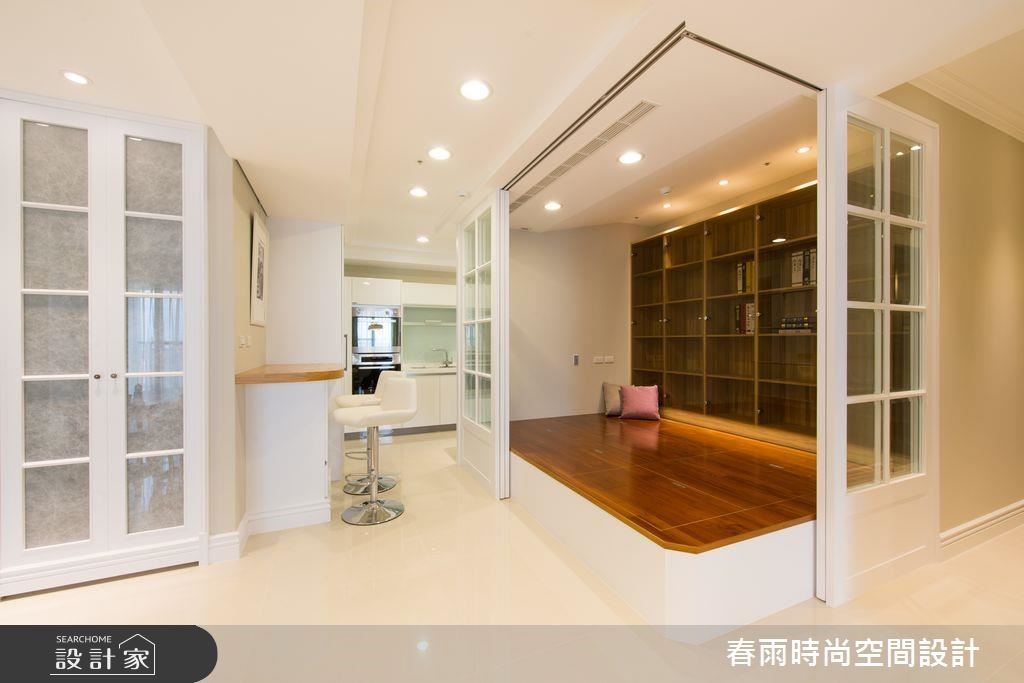 32 坪新成屋雖然坐擁優良採光,但卻有著牆面銳角相對