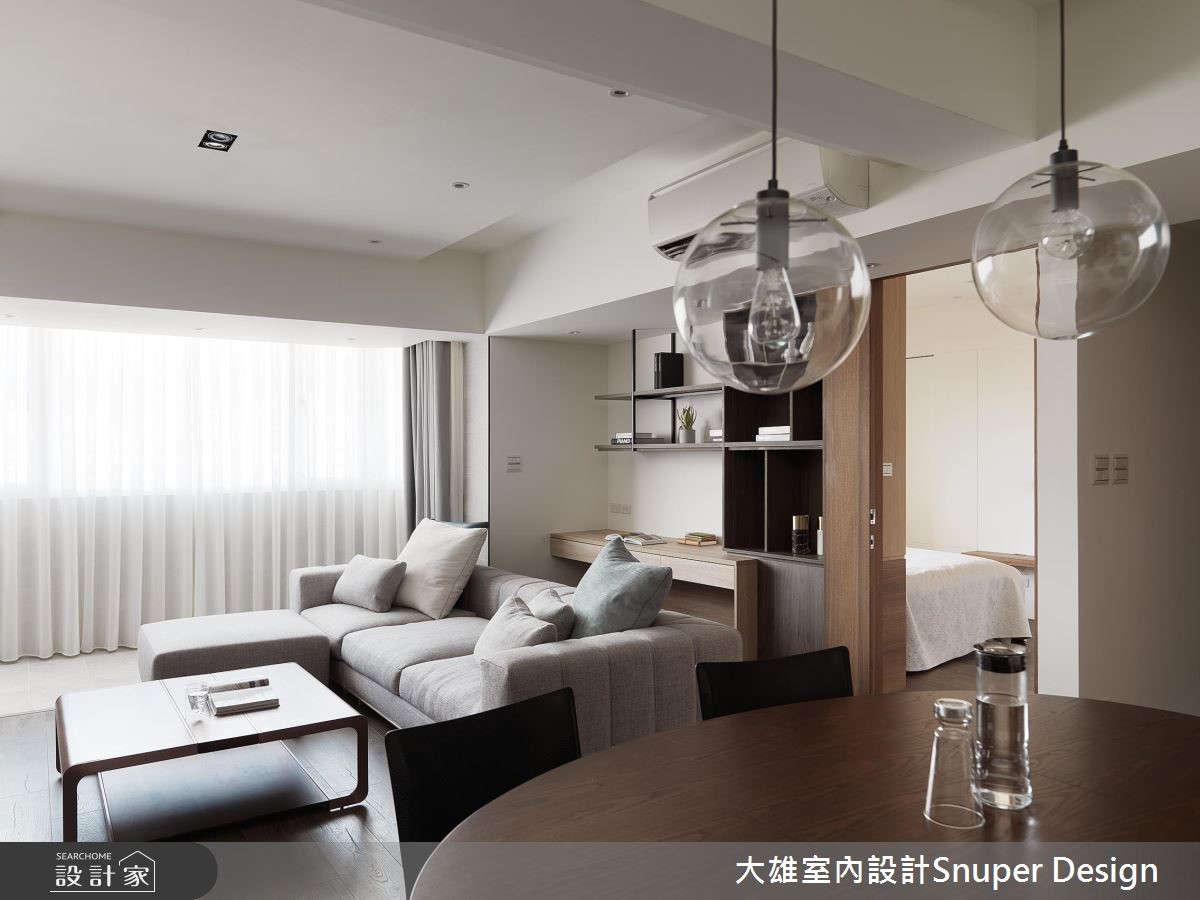 26 坪的現代風居宅,屋主平時喜愛收藏公仔,也鍾情於