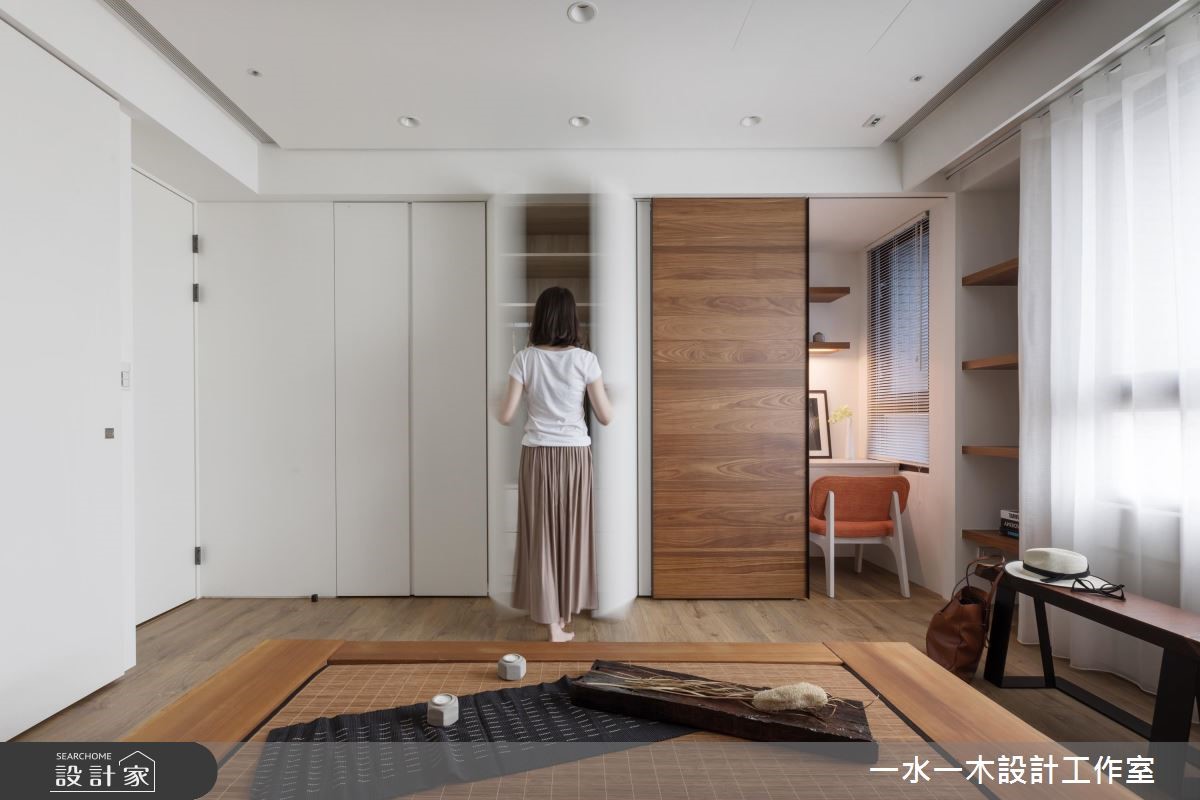 40 坪居家空間,設計師依照屋主的生活需求及喜好,重