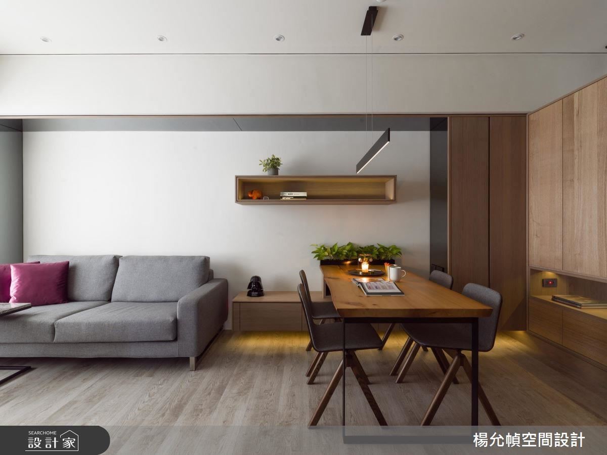 18 坪的輕熟女品味單身宅,經由楊允幀設計師的規劃,