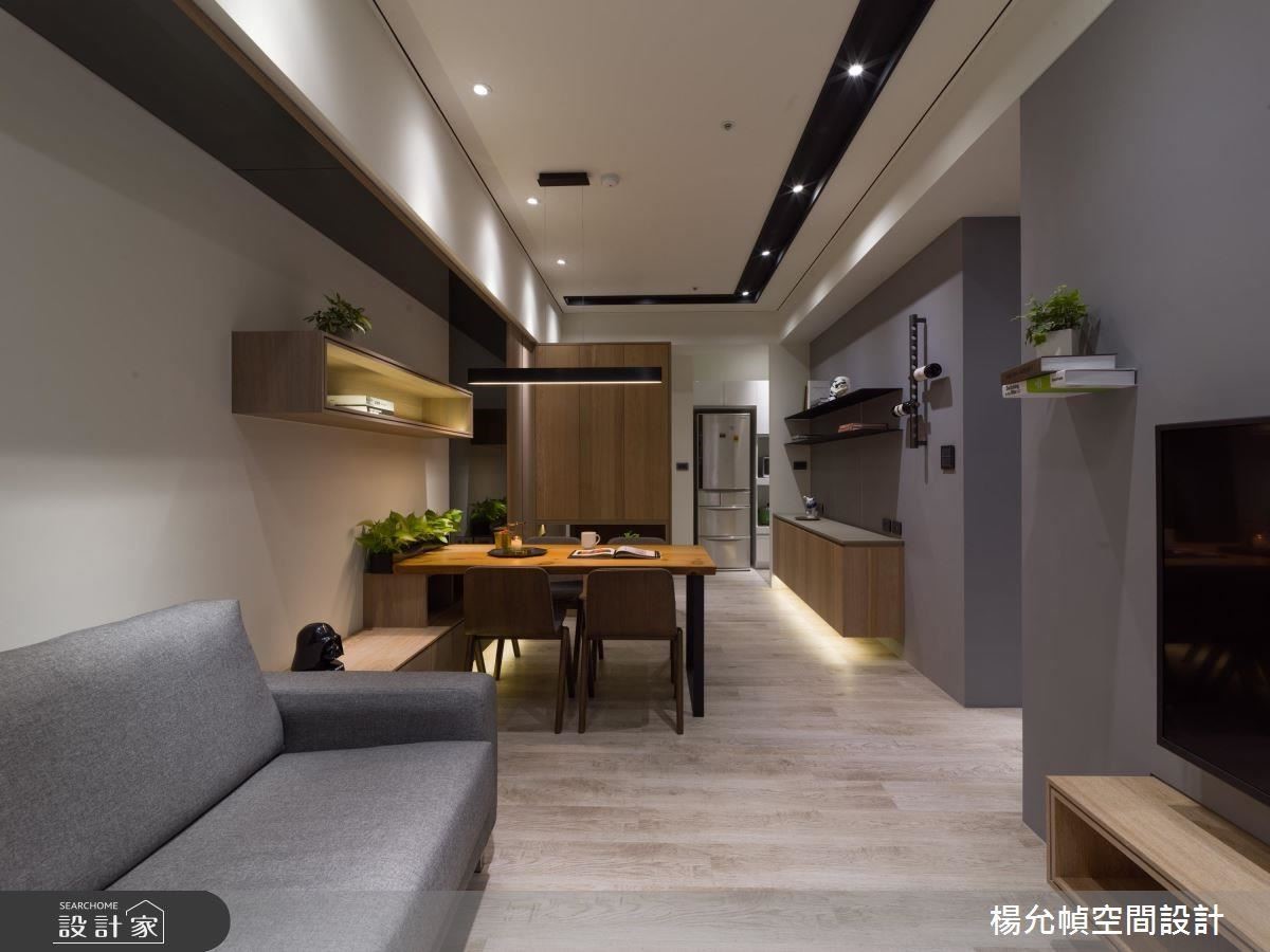 18 坪的輕熟女品味單身宅,經由楊允幀設計師的規劃,