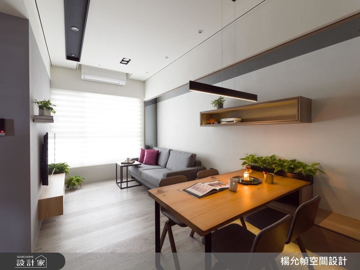 18 坪的輕熟女品味單身宅,經由楊允幀設計師的規劃,