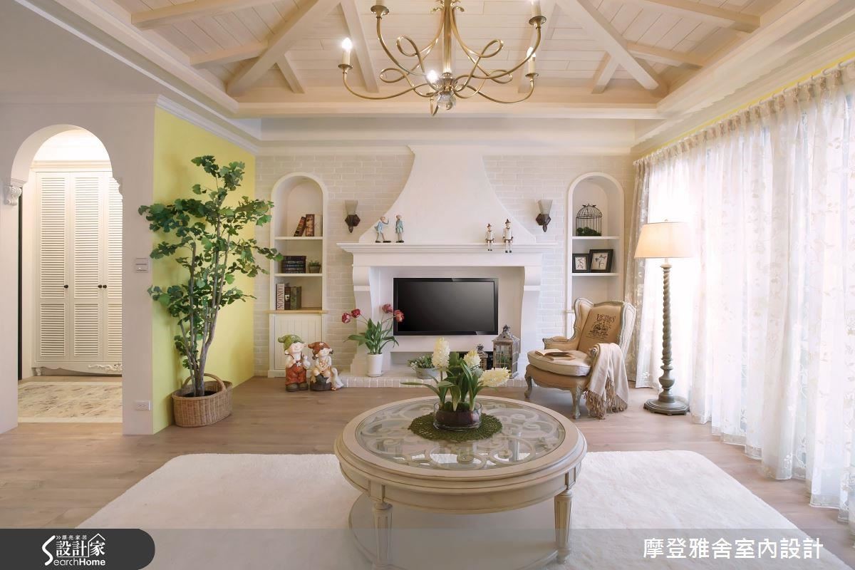 自然舒壓的鄉村風住宅,向來是女人最愛。摩登雅舍室內