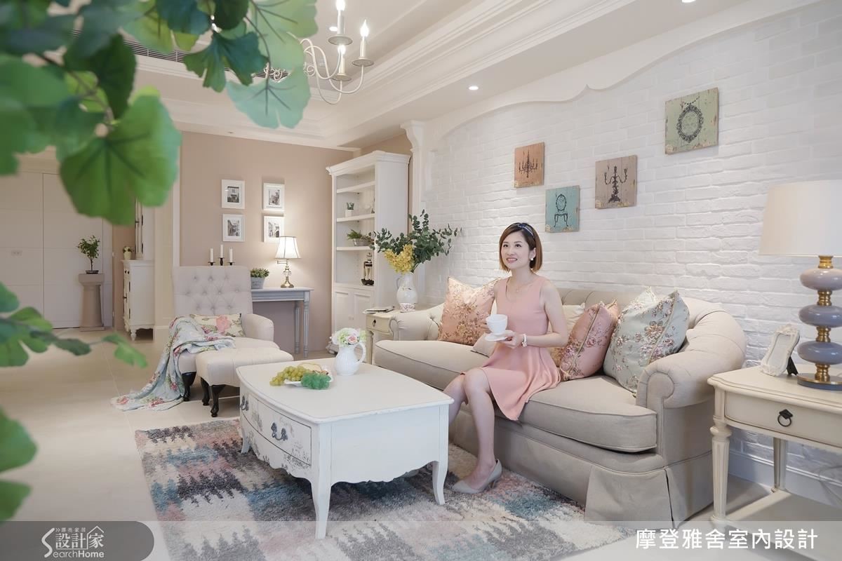 自然舒壓的鄉村風住宅,向來是女人最愛。摩登雅舍室內