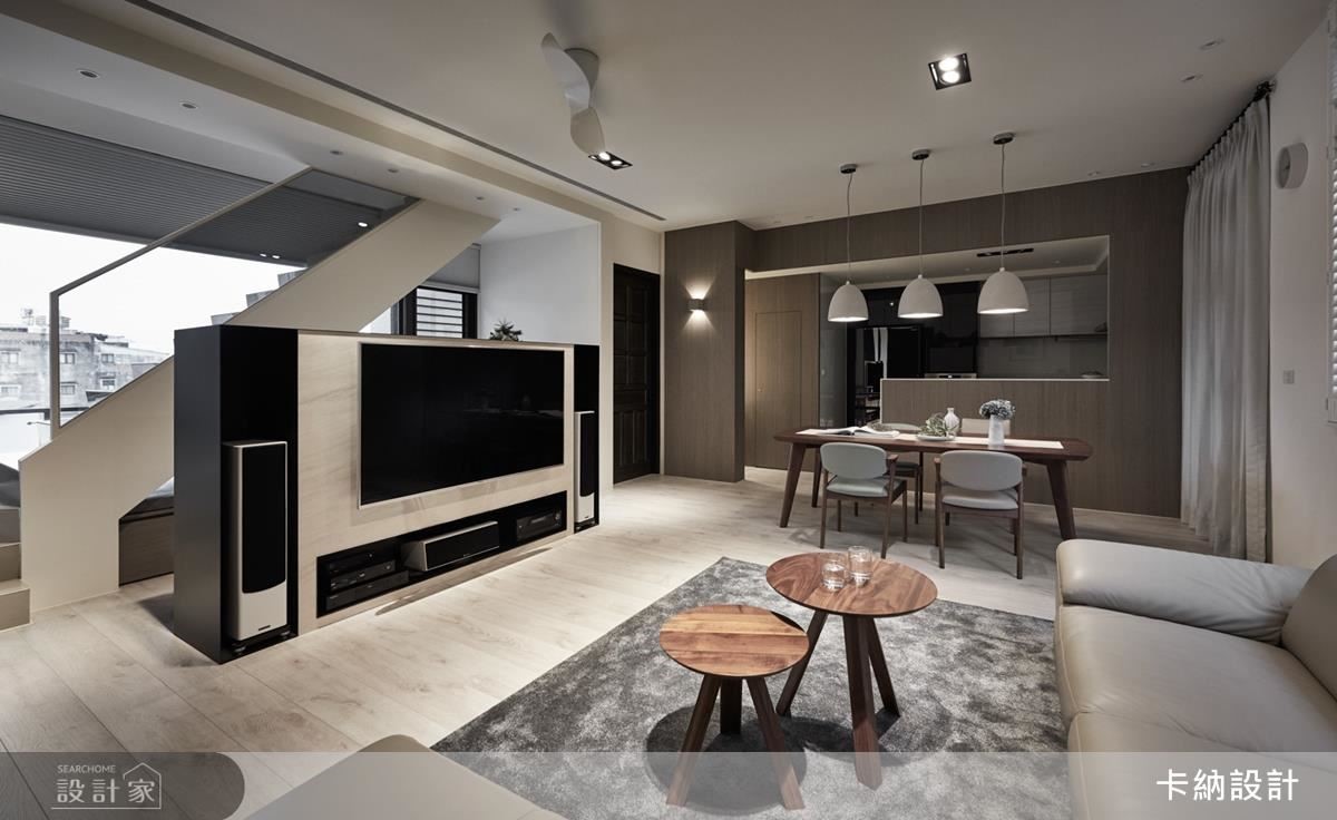此案為屋主自地自建的獨棟透天厝,沒來得及做客變,在