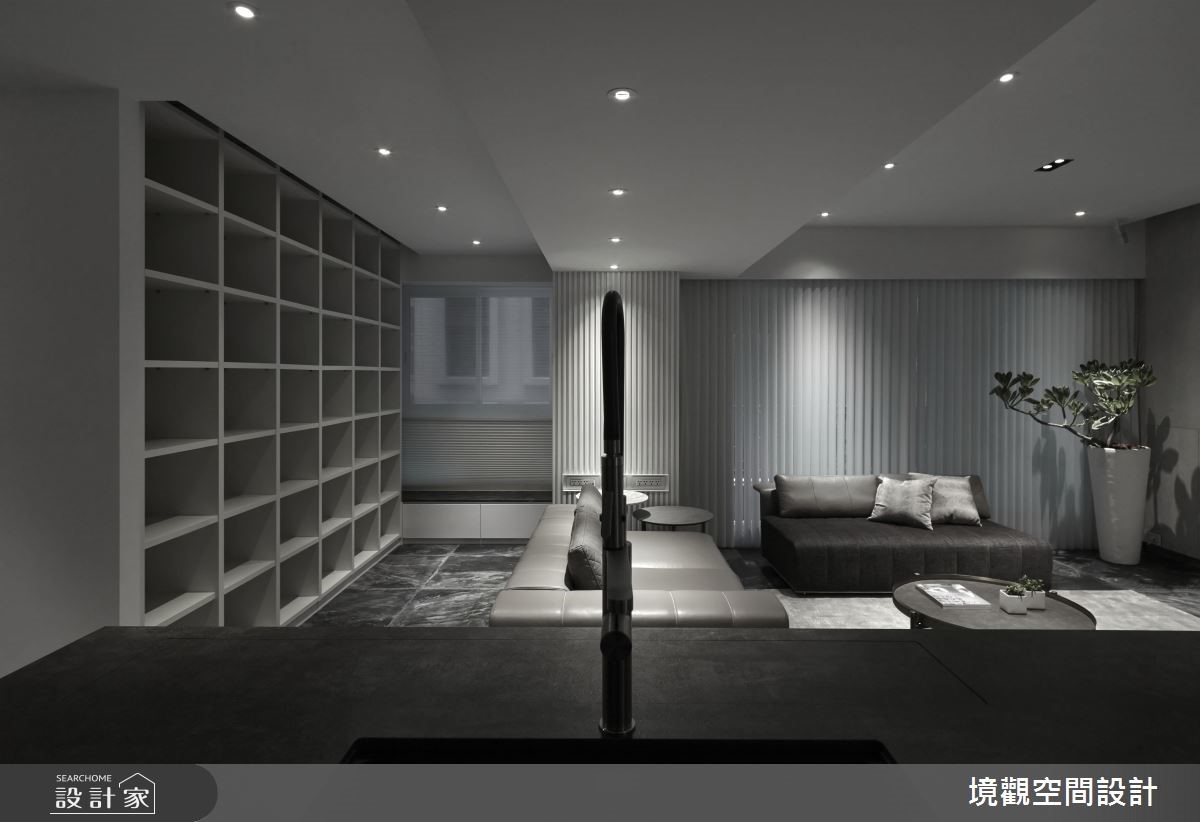 中古屋改建而成的現代風新居,設計師因著屋主夫妻喜愛