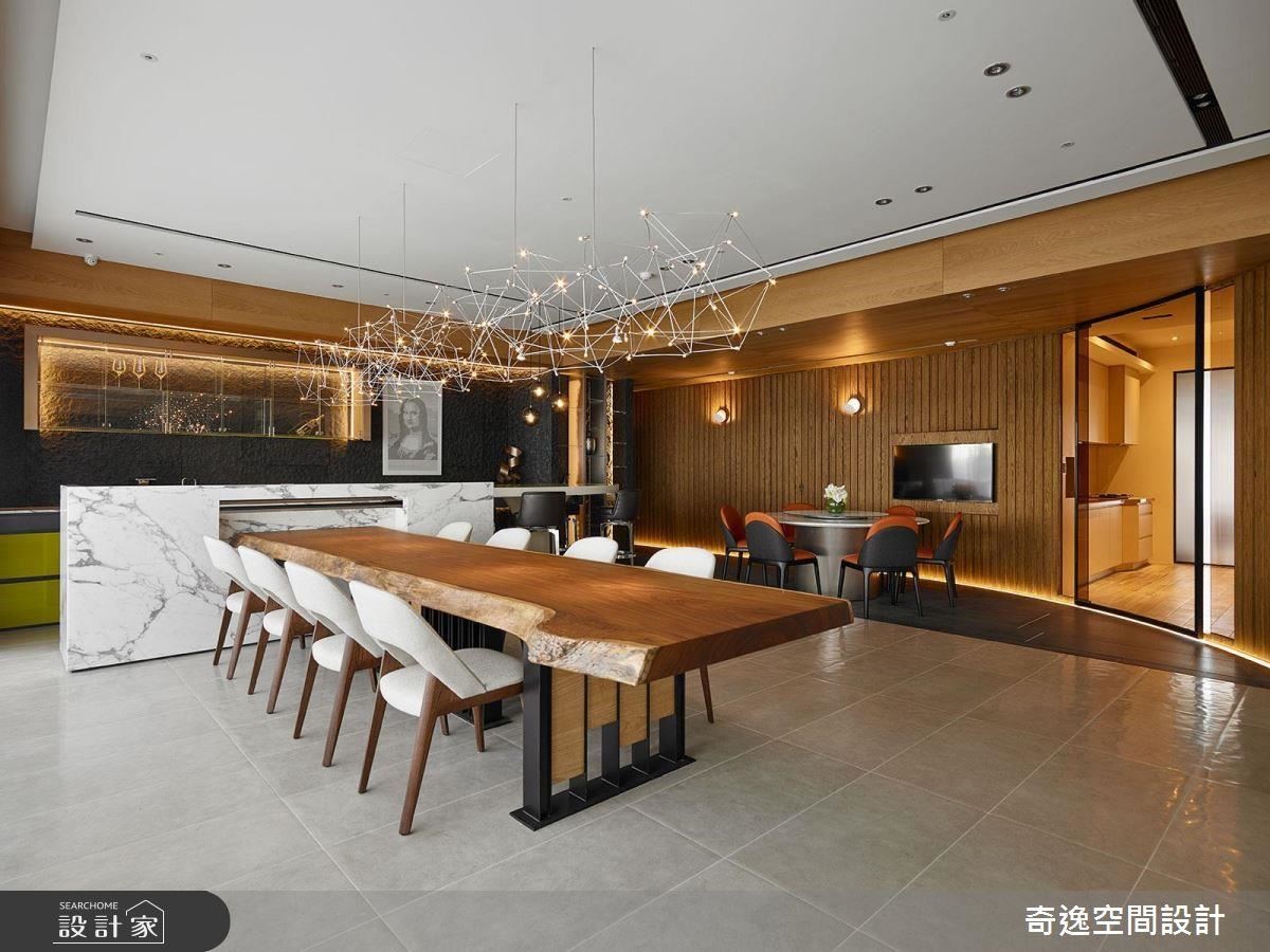 知名建設公司的股東為年長的父母買下寬廣的75坪豪宅,