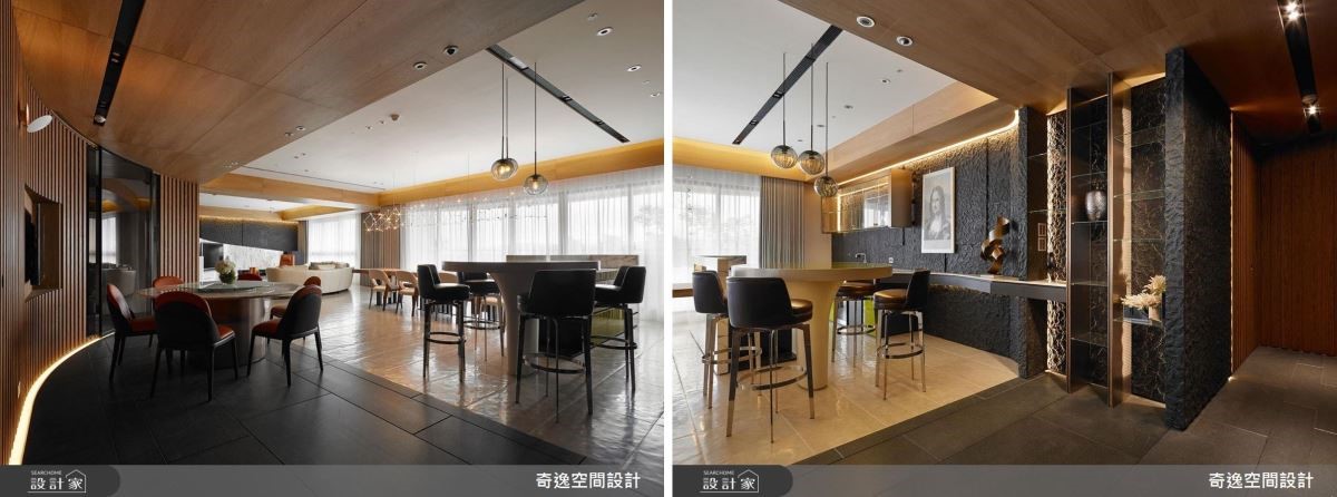 知名建設公司的股東為年長的父母買下寬廣的75坪豪宅,
