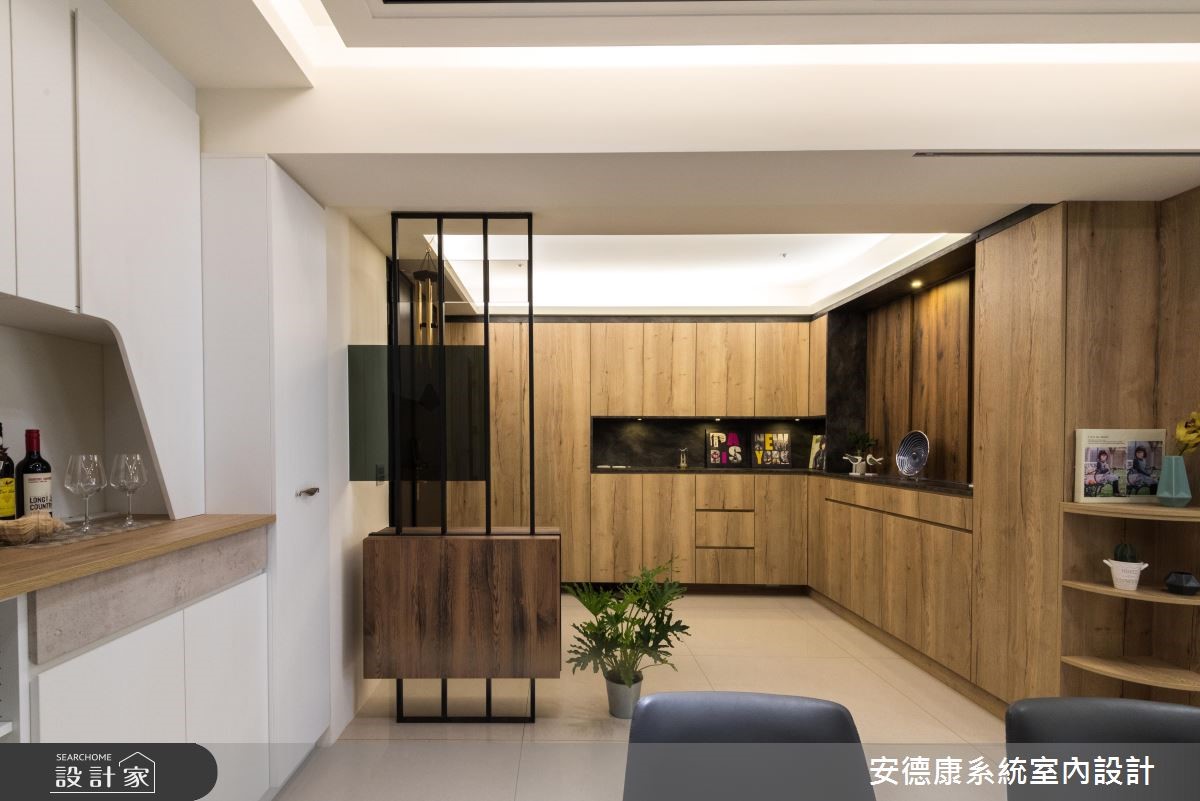 52 坪混搭風個性宅的屋主對於裝潢及家具採購極具個人