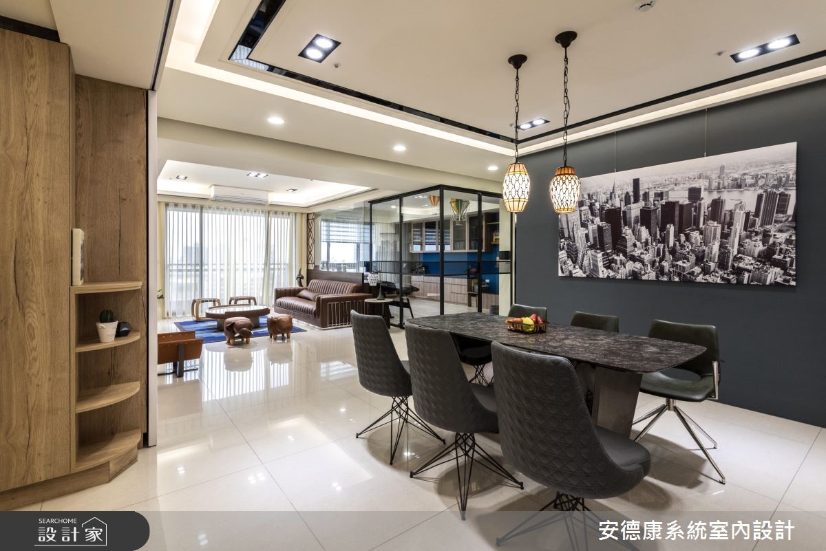 52 坪混搭風個性宅的屋主對於裝潢及家具採購極具個人