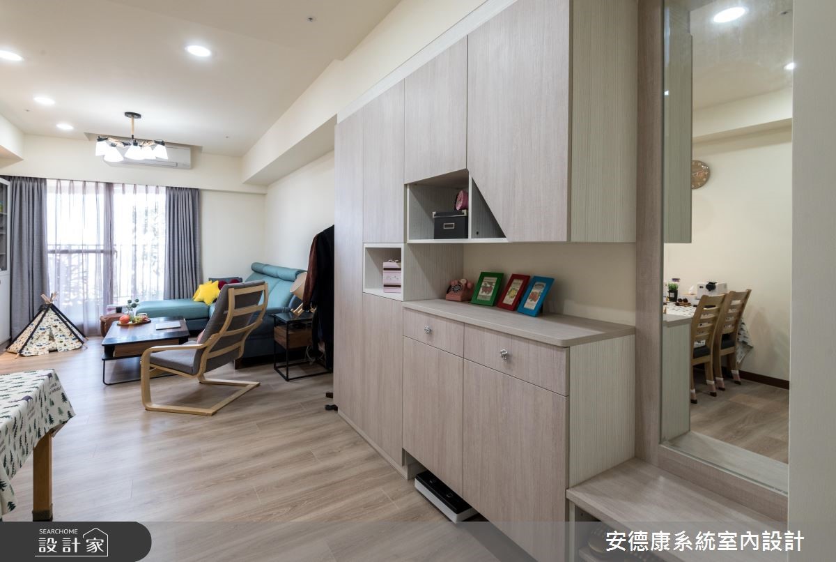 19 坪混搭風小宅,為屋主年底結婚後要入住的新婚房,