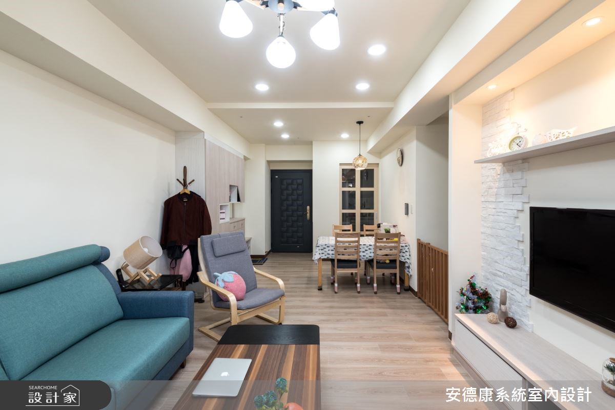 19 坪混搭風小宅,為屋主年底結婚後要入住的新婚房,