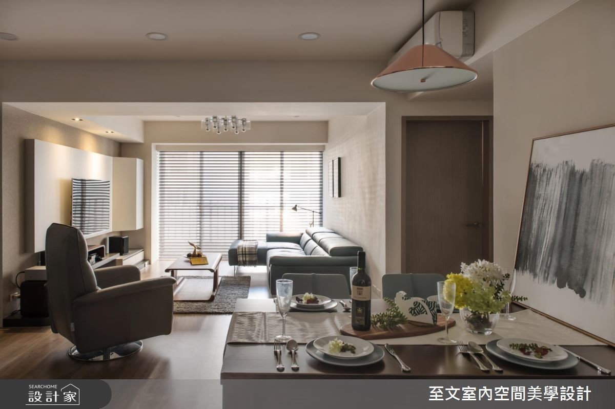 設計師以去繁從簡的設計理念為主軸,成功翻新 40 年老