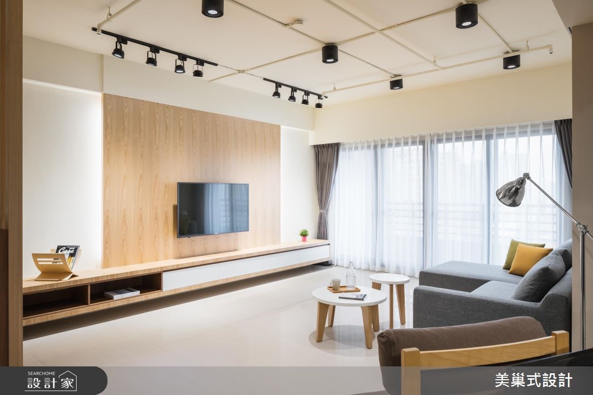 50 坪中古屋,設計師透過 Loft 風改造,重塑有型有款