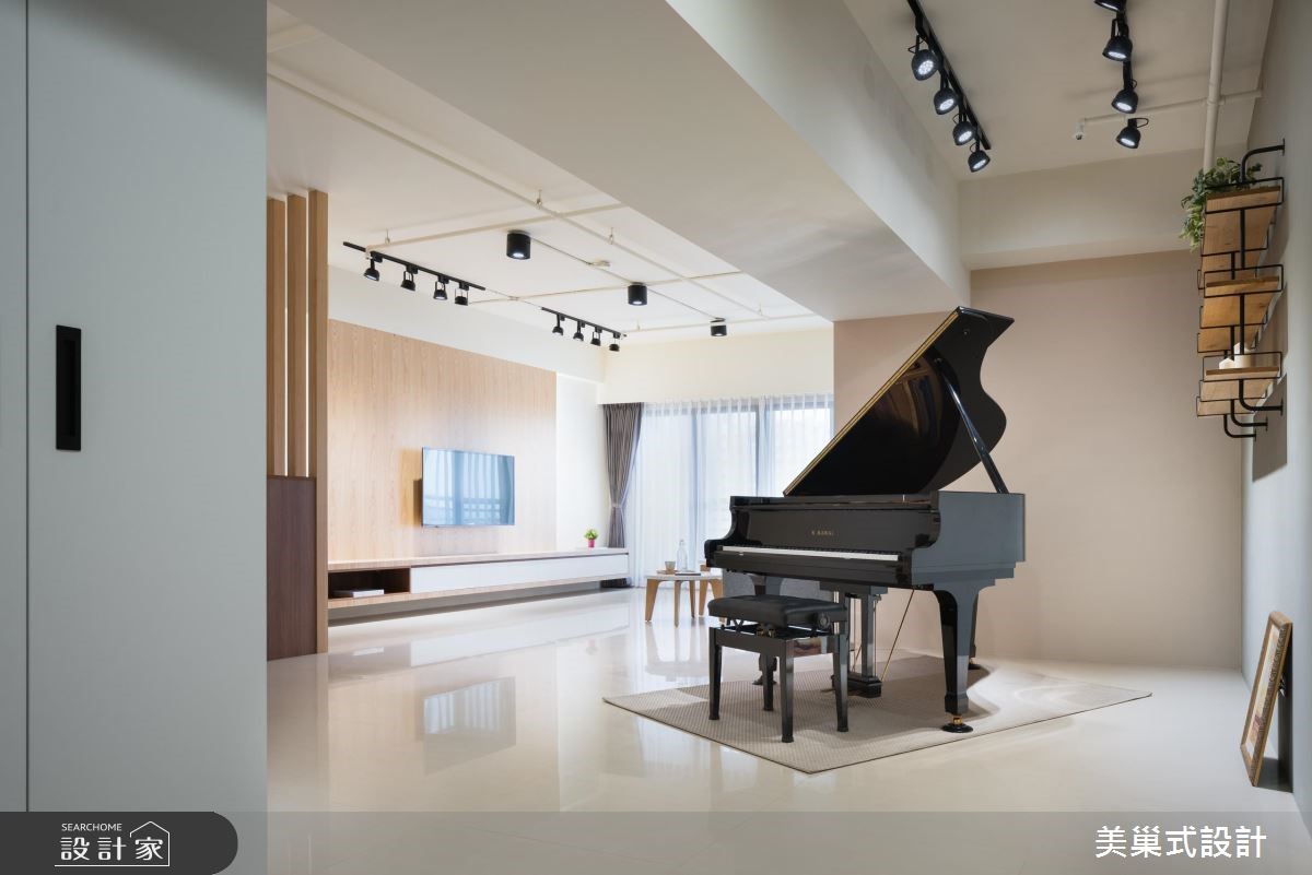 50 坪中古屋,設計師透過 Loft 風改造,重塑有型有款