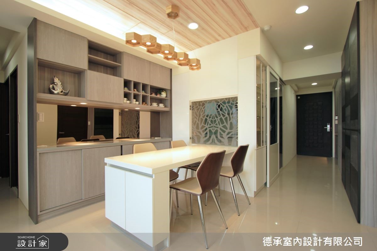 30 坪現代風居宅,設計師透過系統家具的多變與靈活運