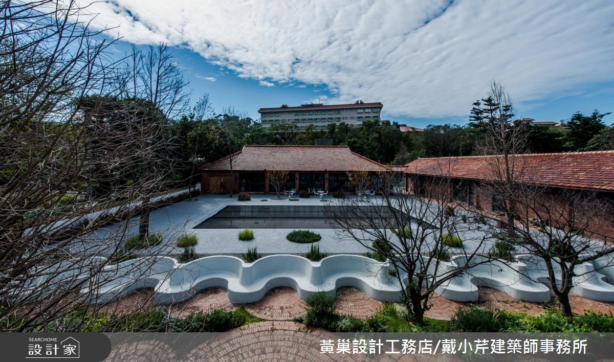 原為美軍宿舍群的老舊空間,經由設計師團隊以最輕量的