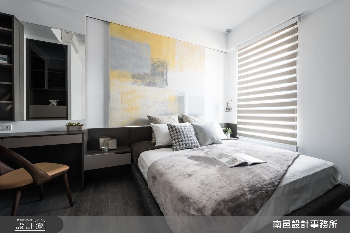 32坪現代風住宅的屋主夫婦同為科技業,對於住宅空間講