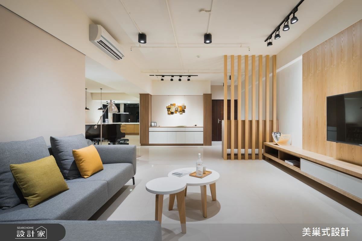 空間擷取 Loft 風格的部分元素為表現核心,再輔以簡單的材質、色彩、線條等素材,讓空間帶點個性與溫暖的味道。 空間擷取 Loft 風格的部分元素為表現核心,再輔以簡單的材質、色彩、線條等素材,讓空間帶點個性與溫暖的味道。