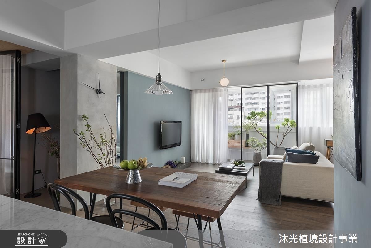 屋齡逾 30 年的老屋,經沐光植境設計事業巧手改造,化