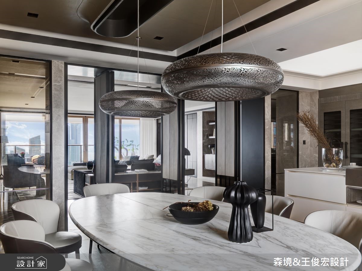 121 坪現代風大宅,一窗、一景皆如畫,設計師善用此景
